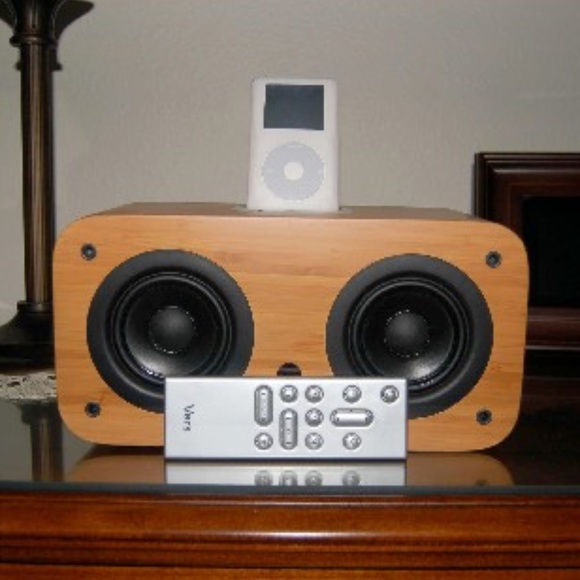 Vers 2X iPod Sound System (Cherry) w/ Box - Picture 3 of 8